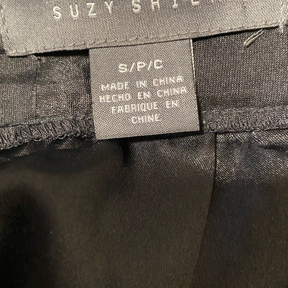 SUZY SHIER- black, square patterned - Picture 4 of 4